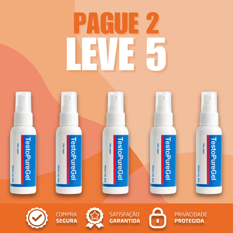 TestoPureGel Original | Oferta Do Dia