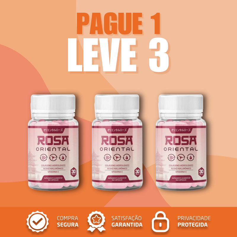Rosa Oriental Original | Oferta Do Dia